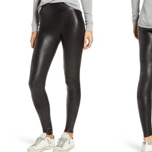 SPANX Faux Leather Leggings